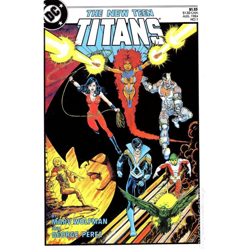 New Teen Titans  1984 2nd Series  Nro 1