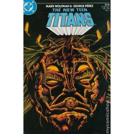 New Teen Titans  1984 2nd Series  Nro 5