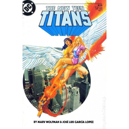 New Teen Titans  1984 2nd Series  Nro 7