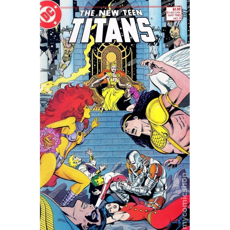 New Teen Titans  1984 2nd Series  Nro 8