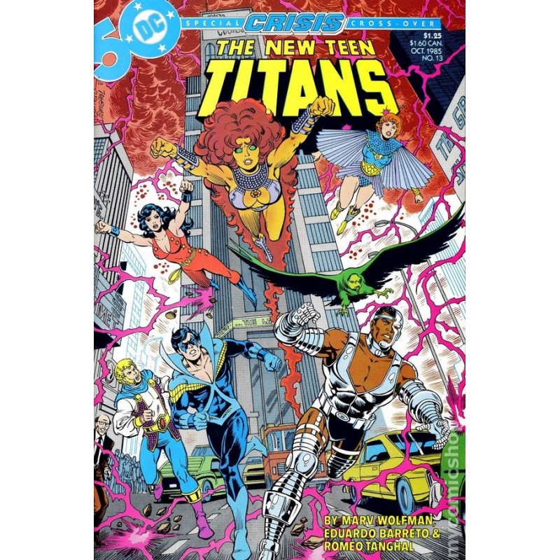 New Teen Titans  1984 2nd Series  Nro 13
