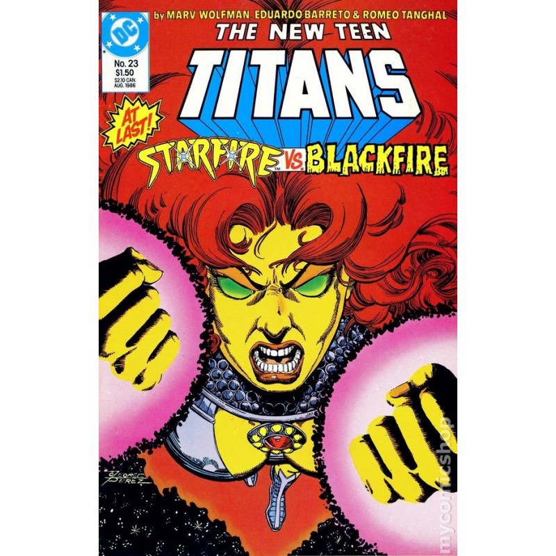 New Teen Titans  1984 2nd Series  Nro 23
