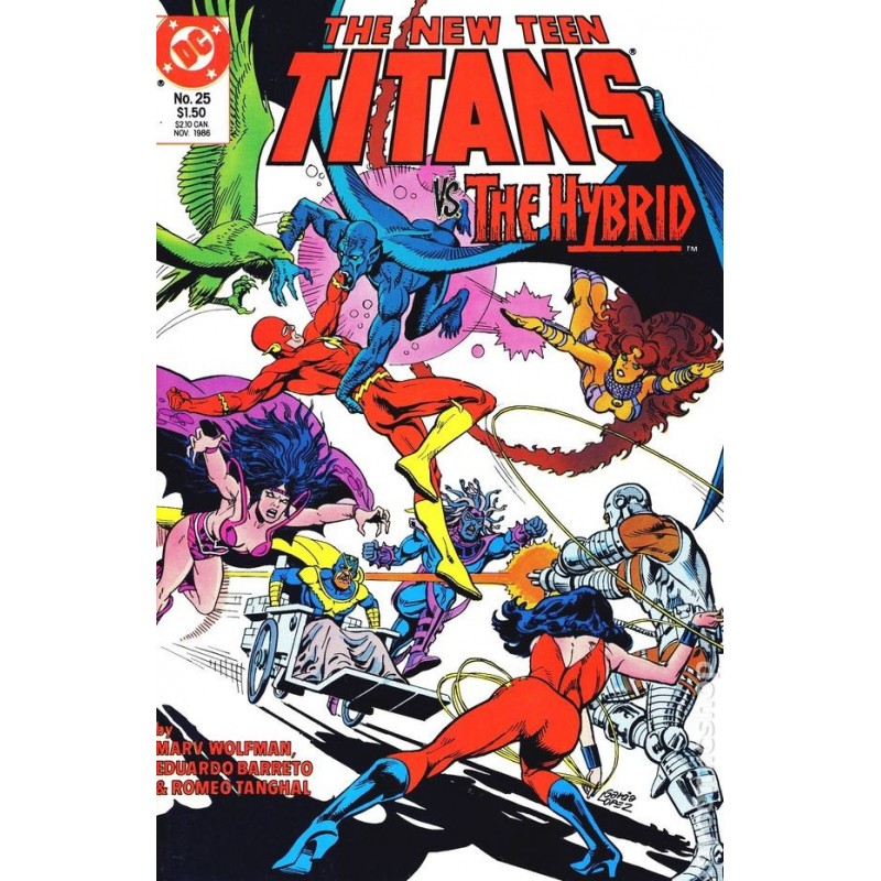 New Teen Titans  1984 2nd Series  Nro 25