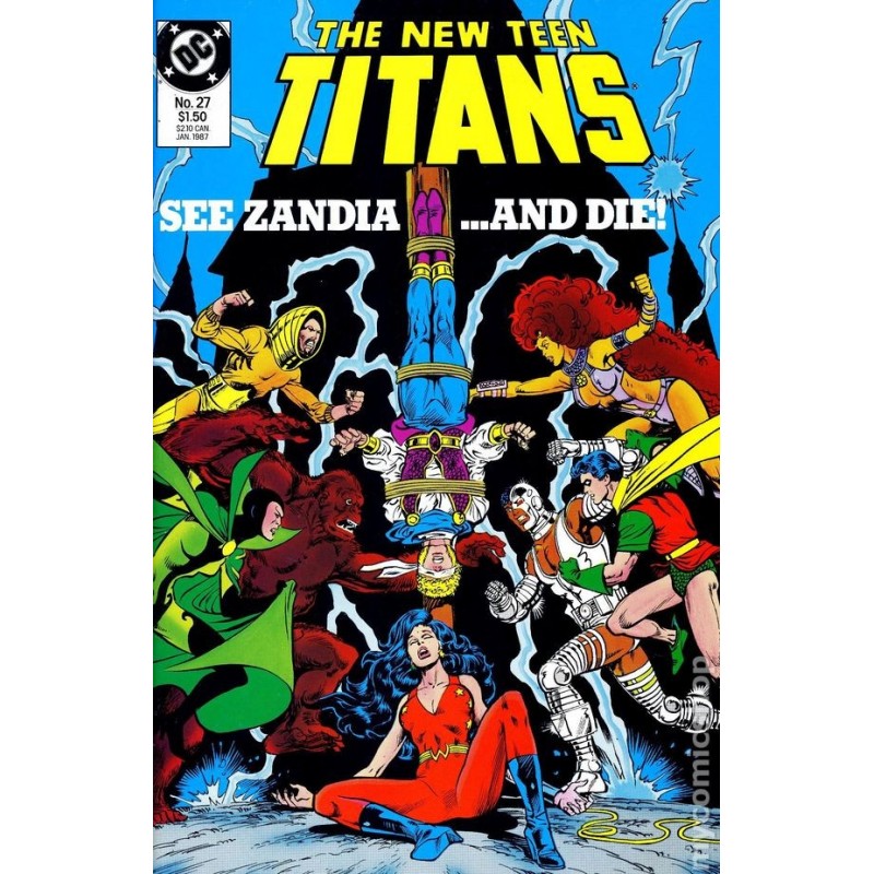 New Teen Titans  1984 2nd Series  Nro 27