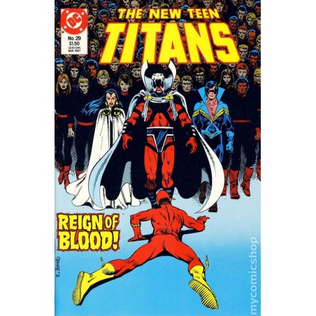 New Teen Titans  1984 2nd Series  Nro 29