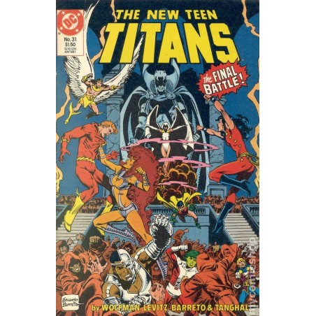 New Teen Titans  1984 2nd Series  Nro 31