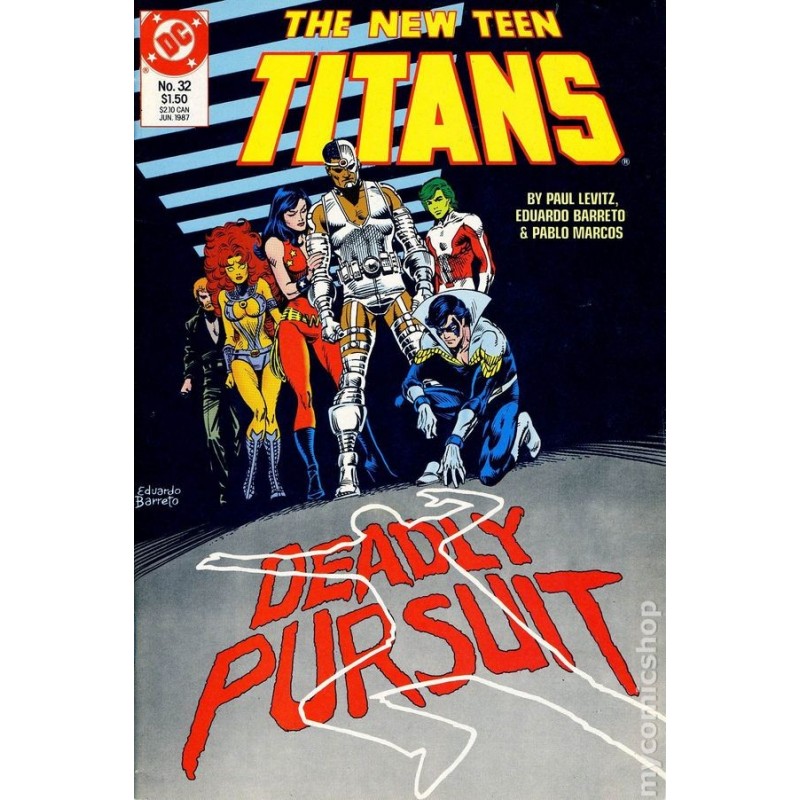 New Teen Titans  1984 2nd Series  Nro 32