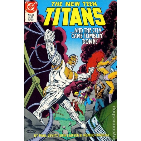 New Teen Titans  1984 2nd Series  Nro 33