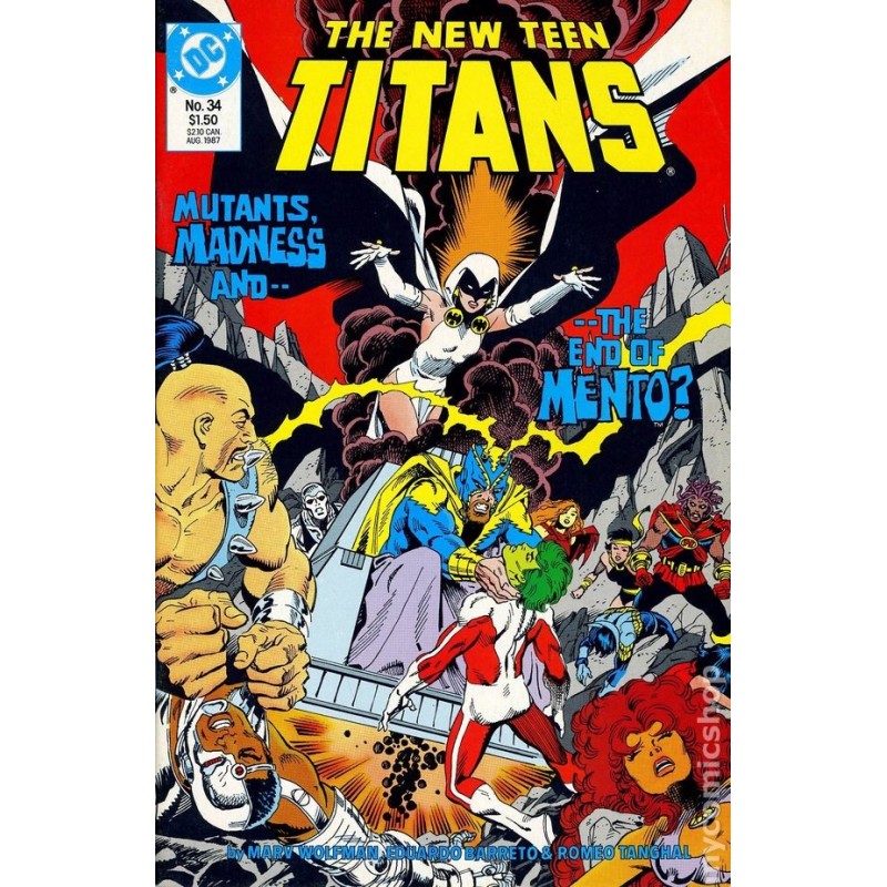 New Teen Titans  1984 2nd Series  Nro 34