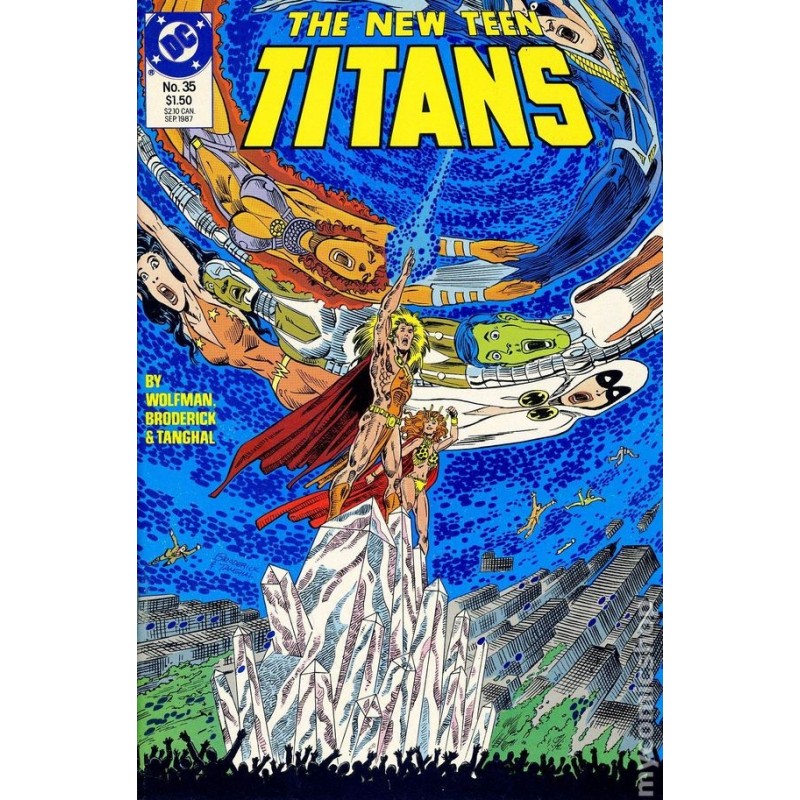 New Teen Titans  1984 2nd Series  Nro 35