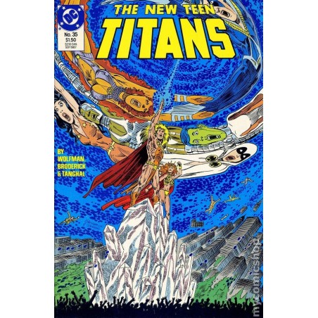 New Teen Titans  1984 2nd Series  Nro 35