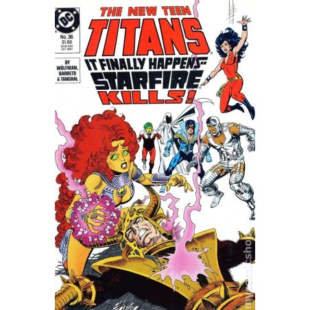 New Teen Titans  1984 2nd Series  Nro 36
