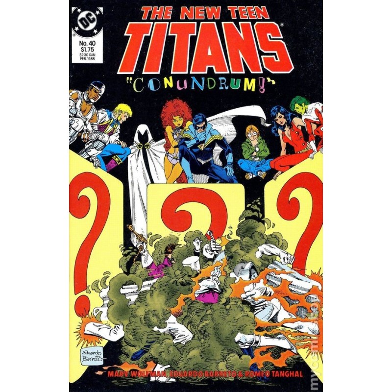 New Teen Titans  1984 2nd Series  Nro 40