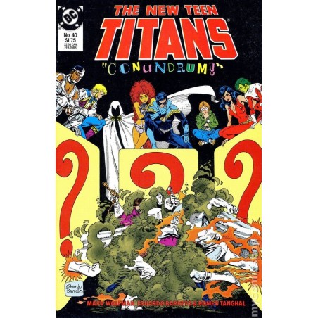 New Teen Titans  1984 2nd Series  Nro 40