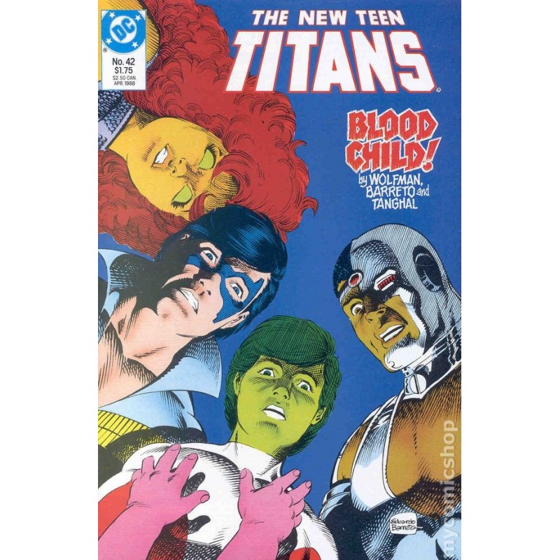 New Teen Titans  1984 2nd Series  Nro 42
