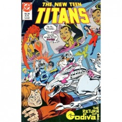 New Teen Titans  1984 2nd Series  Nro 44