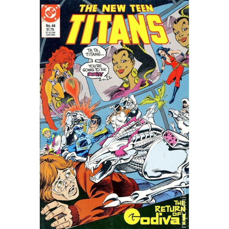 New Teen Titans  1984 2nd Series  Nro 44