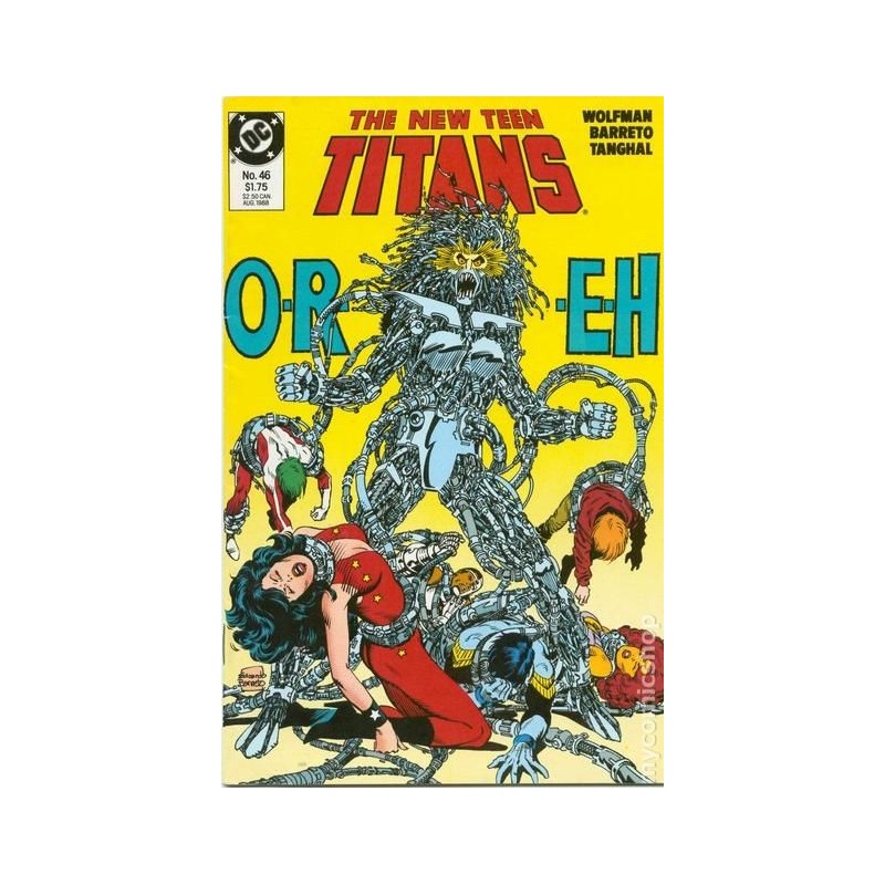 New Teen Titans  1984 2nd Series  Nro 46