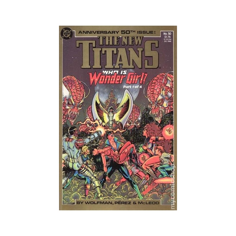 New Teen Titans  1984 2nd Series  Nro 50