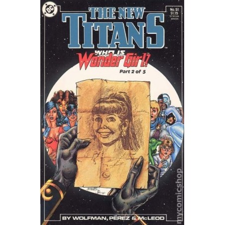 New Teen Titans  1984 2nd Series  Nro 51