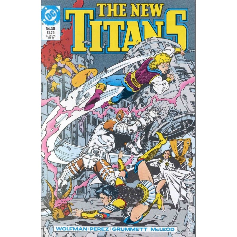 New Teen Titans  1984 2nd Series  Nro 58