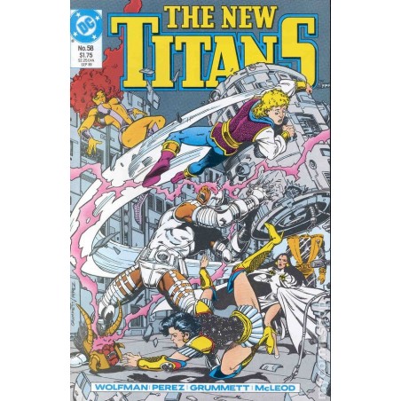 New Teen Titans  1984 2nd Series  Nro 58