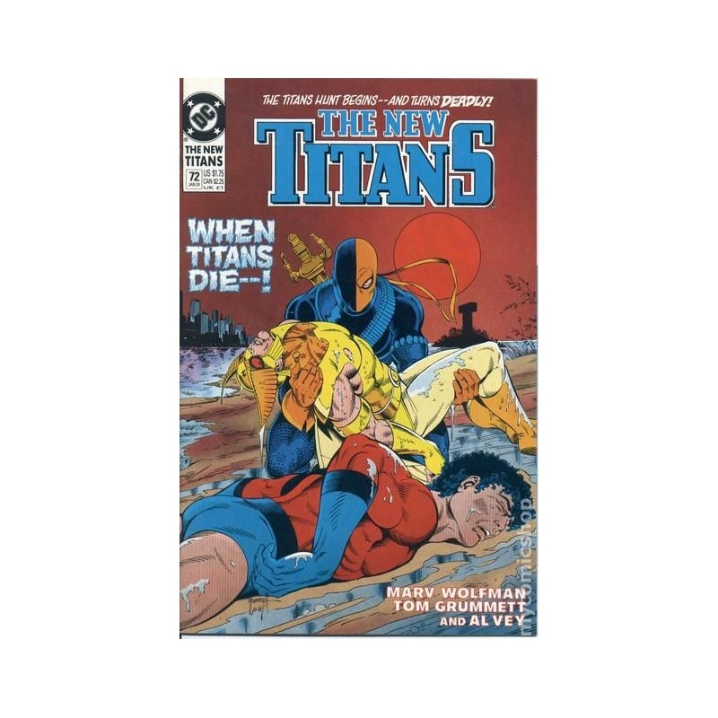 New Teen Titans  1984 2nd Series  Nro 72