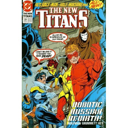 New Teen Titans  1984 2nd Series  Nro 77