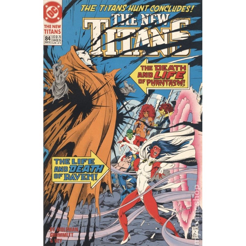 New Teen Titans  1984 2nd Series  Nro 84