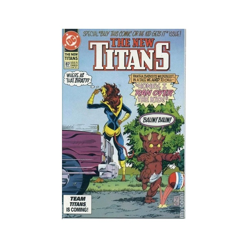 New Teen Titans  1984 2nd Series  Nro 87