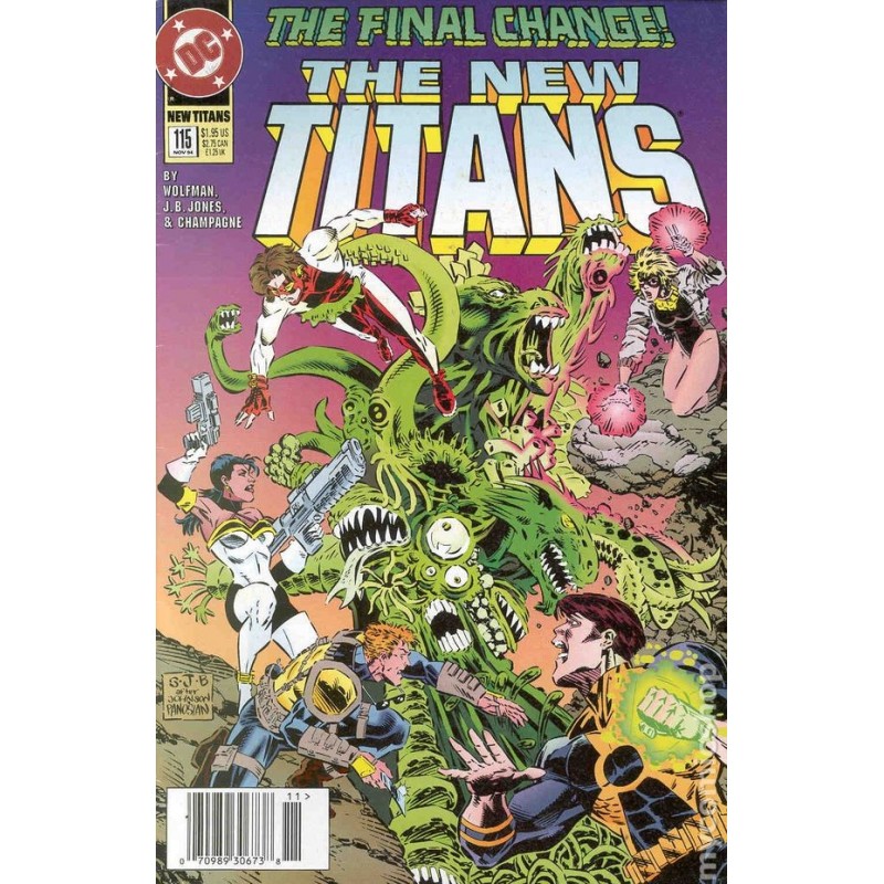 New Teen Titans  1984 2nd Series  Nro 115
