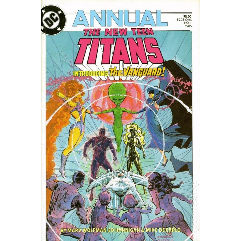 New Teen Titans  1984 Annual 1