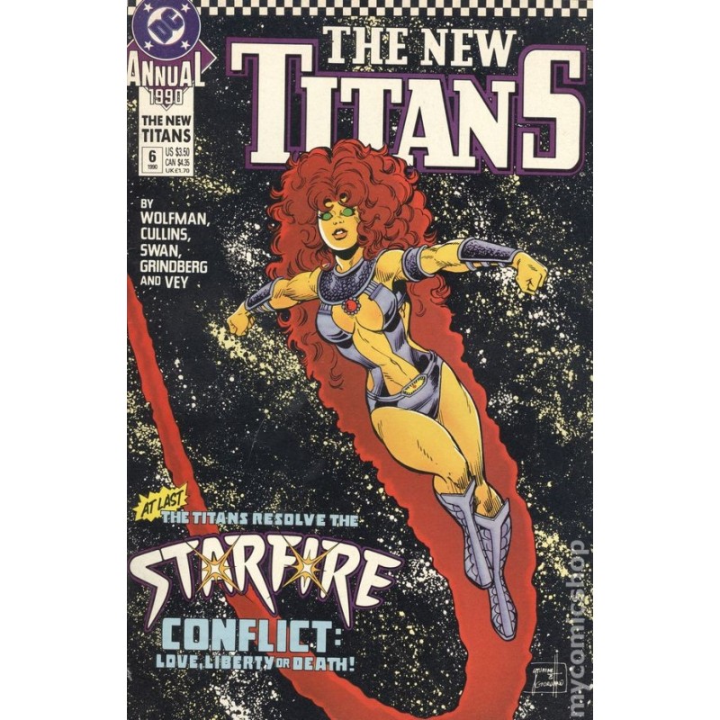 New Teen Titans  1984 Annual 6
