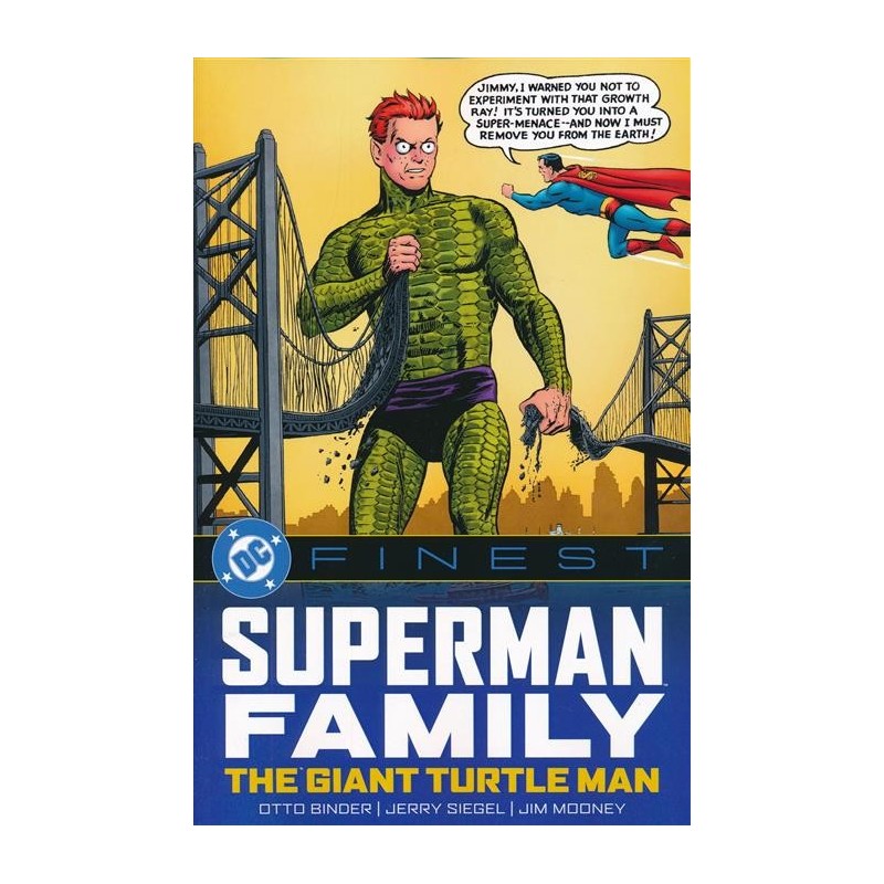 DC Finest Superman Family the Giant Turtle Man TP