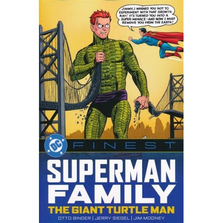 DC Finest Superman Family the Giant Turtle Man TP
