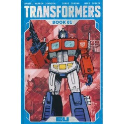 Transformers Deluxe HC Book 01 Johnson & Spicer Autobot CVR