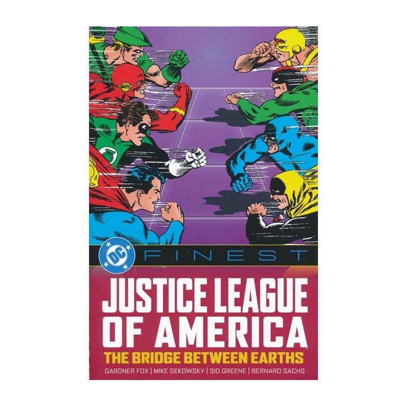 DC FINEST JUSTICE LEAGUE OF AMERICA THE BRIDGE BETWEEN EARTHS TP
