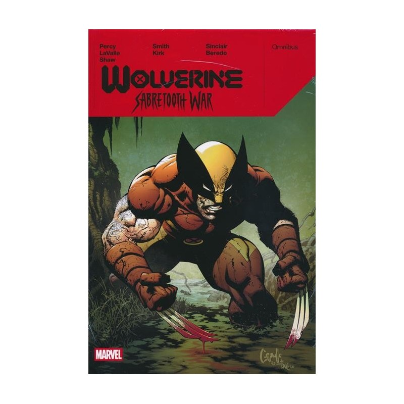 Wolverine Sabretooth War Omnibus HC Greg Capullo DM Var