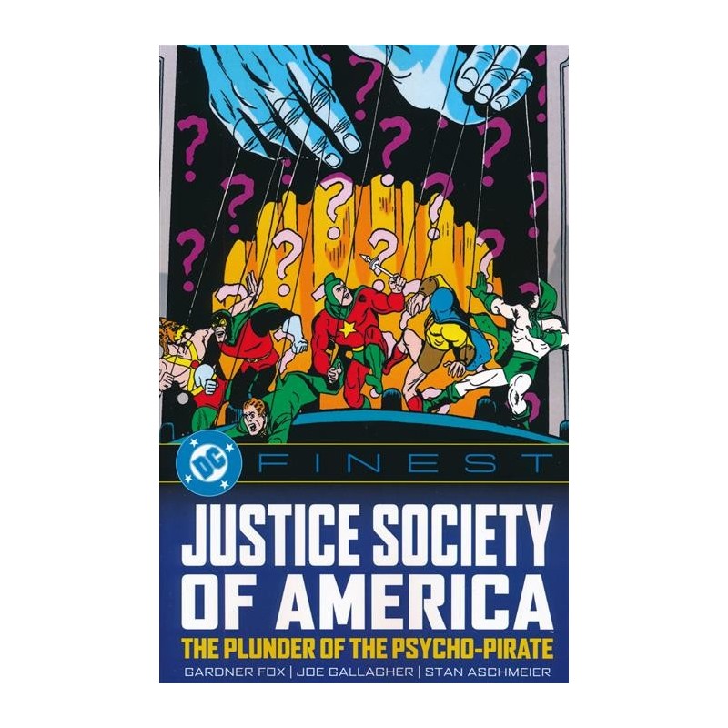 DC Finest Justice Society of America the Plunder of the Psycho-Pirate TP