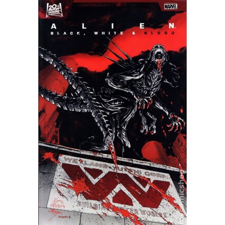 Alien Black White And Blood Tpb (2025 Marvel) Treasury