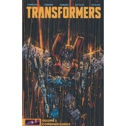 Transformers Tp Vol 03 Combiner Chaos Johnson & Spicer Cvr