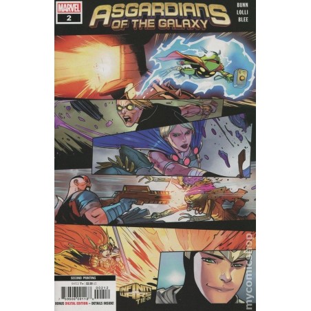Asgardians of the Galaxy 2018 Marvel Nro 2C