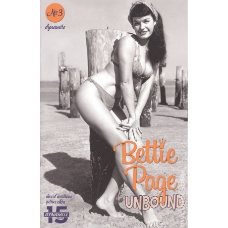 Bettie Page Unbound 2019 Dynamite Nro 3E