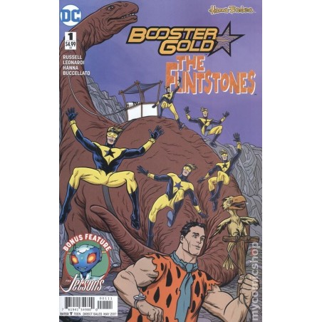 Booster Gold Flintstones Special (2017) 1A