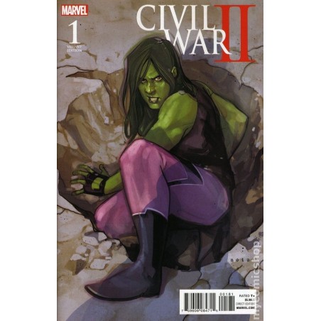 Civil War II 2016 Marvel Nro 1 al 8 COMPLETA Variant D