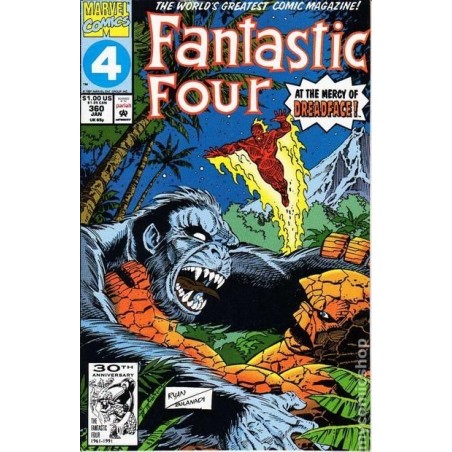 Fantastic Four 1961 1st Series Nro 360