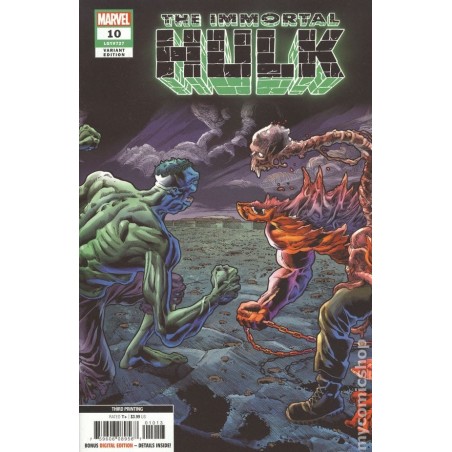 Immortal Hulk 2018 Marvel Nro 10E