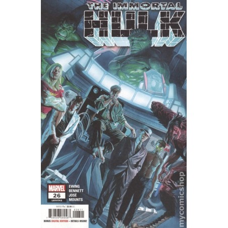 Immortal Hulk 2018 Marvel Nro 26A