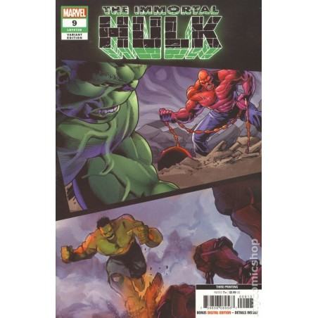 Immortal Hulk 2018 Marvel Nro 9D