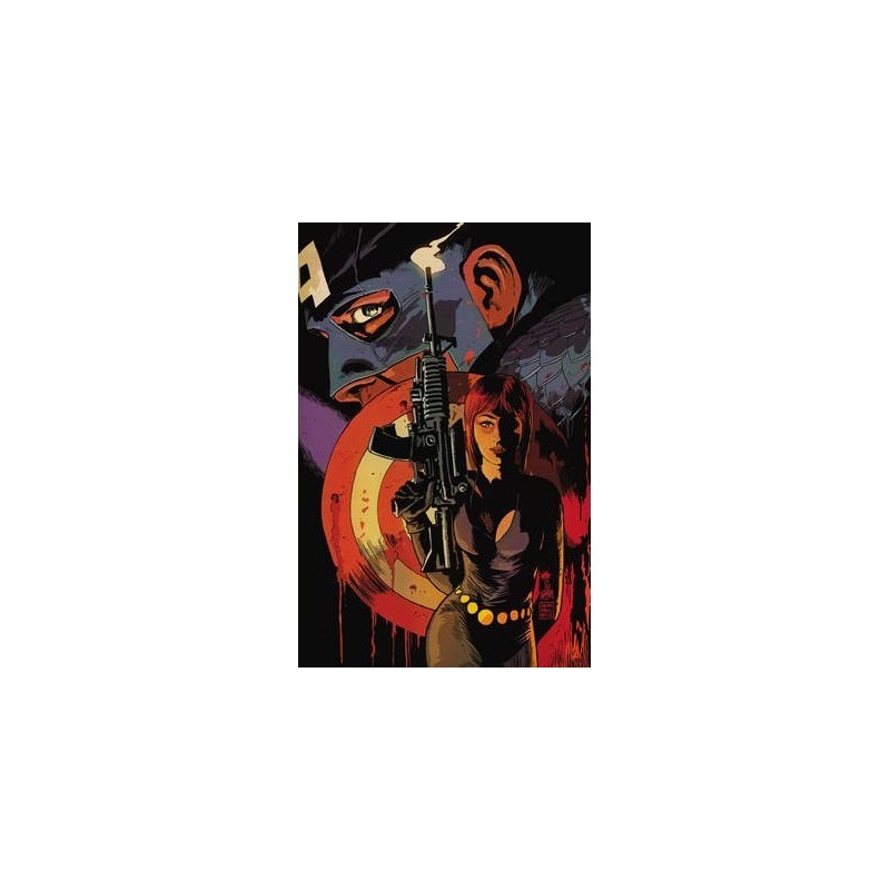 Captain America And Black Widow